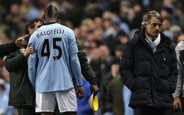 Balotelli mancini oujee foto