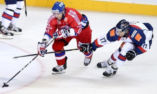 Jan sykora slovensko vs petr hubacek cesko euro hockey challenge apr2013 tasr