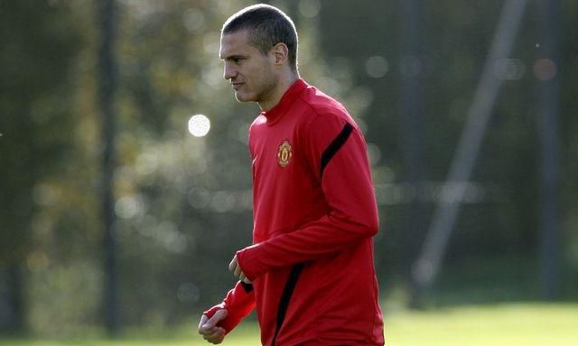 Nemanja vidic man utd trening sep2012