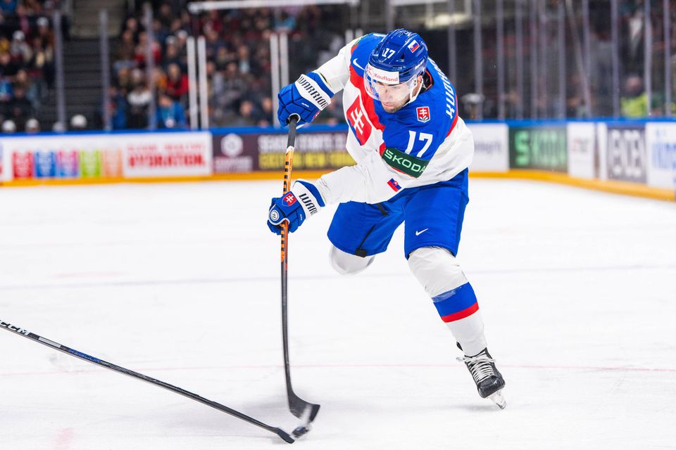 MS v hokeji 2023: Kazachstan - Slovensko (Andrej Kudrna)