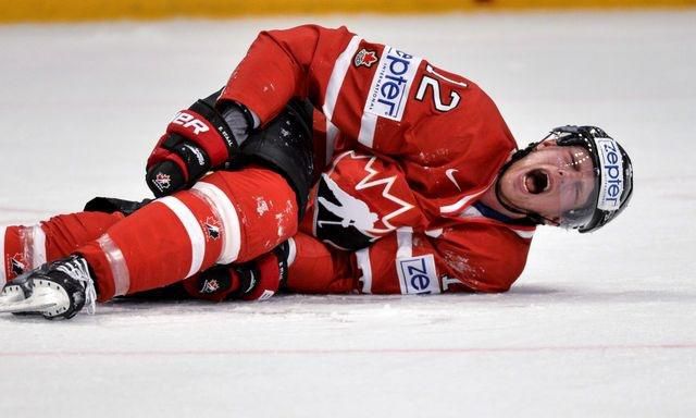 Eric staal kanada bolest zranene koleno vs svedsko stvrtfinale ms2013 sita