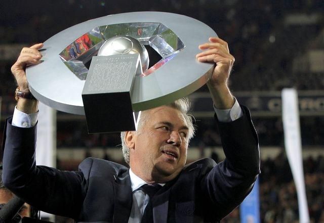 Carlo ancelotti trener psg reuters