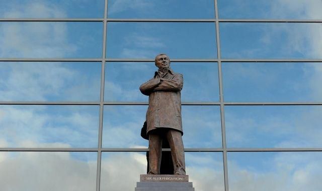 Alex ferguson socha old trafford