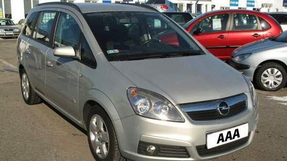 Opel aaa auto ilustracka