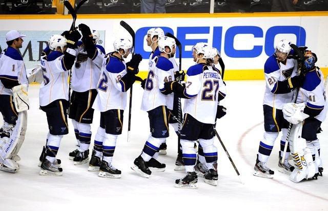 St Louis blues ilustracka timova foto