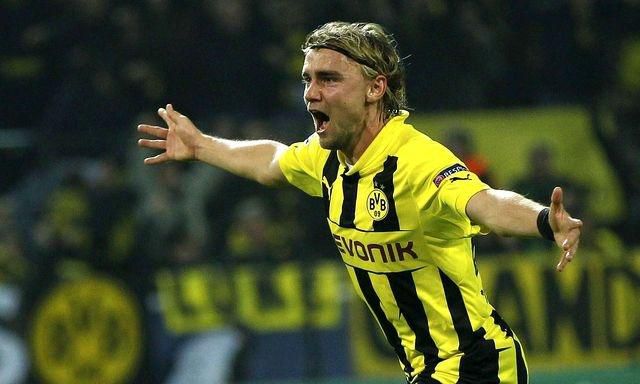 Schmelzer dortmund goool vs real madrid okt2012 reuters