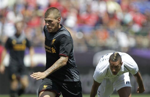 Martin skrtel liverpool pocas suboja s tottenhamom