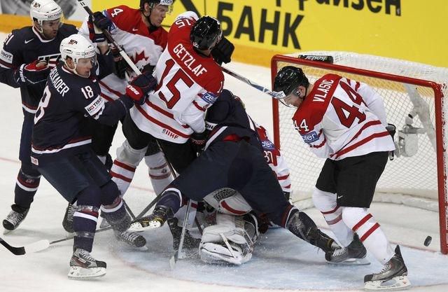 Usa kanada ms hokej 2012 chaos reuters