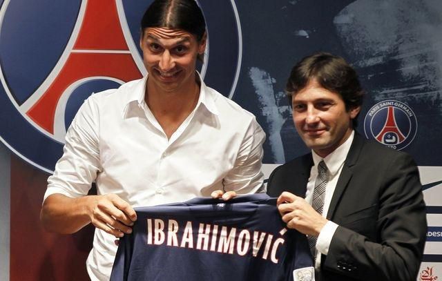 Zlatan ibrahimovic ilustracka foto psg7 reuters