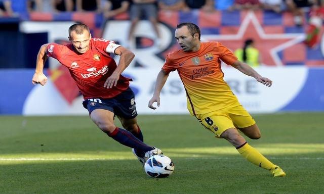 Iniesta punal suboj la liga reuters3