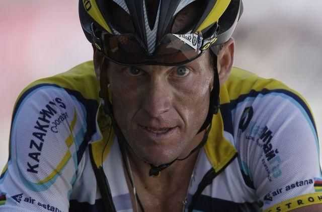 Lance armstrong cyklistika ilustracka profilovka