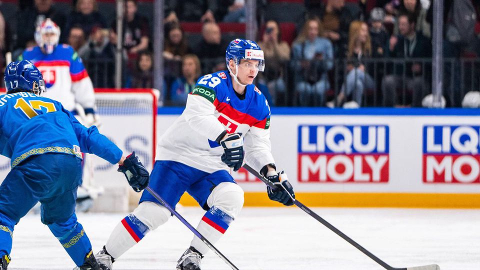 MS v hokeji 2023: Kazachstan - Slovensko (Michal Ivan)