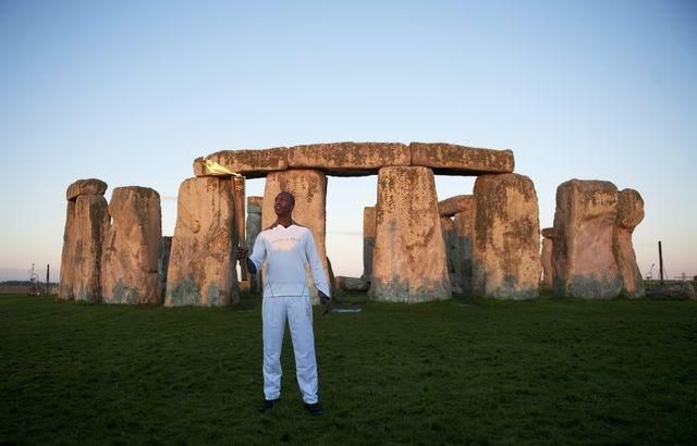 Michael johnson stonehenge reuters