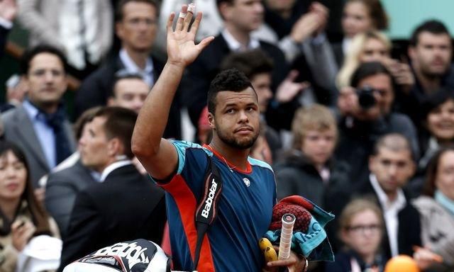 Jo wilfried tsonga roland garros 2012 stvrtfinale bye bye jun2012