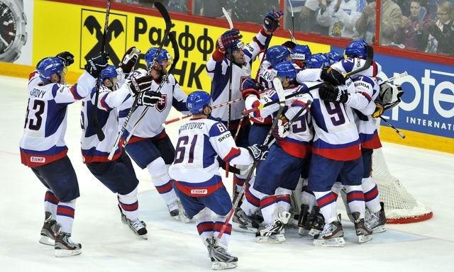 Slovensko hraci radost vs kanada stvrtfinale ms2012