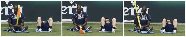 Balotelli trening me2012 reuters