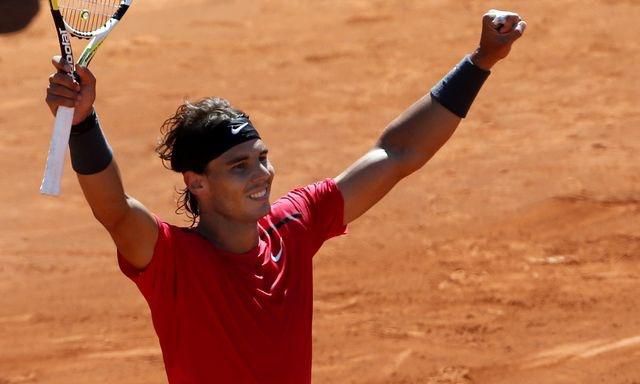 Rafael nadal roland garros 2012 semifinale victory jun2012