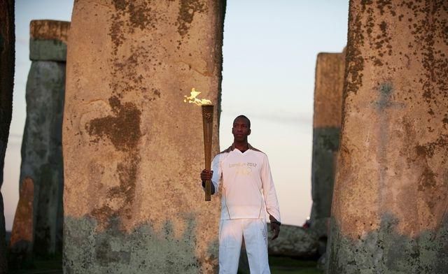 Michael johnson stonehenge reuters