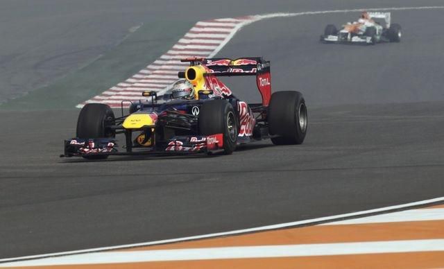 Vettel sebastian india trening okt12 reuters