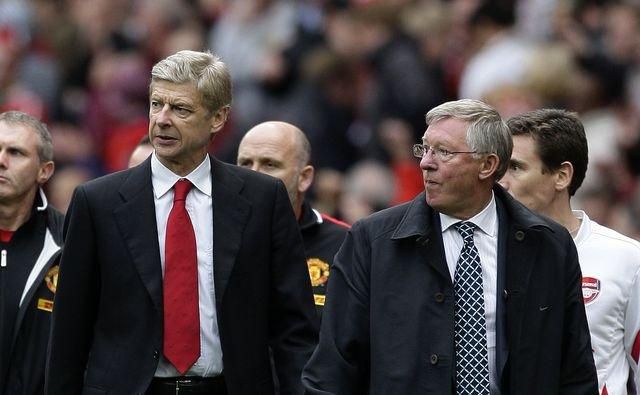 Wenger arsene alex ferguson arsenal manchester united aug11