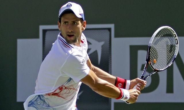 Djokovic obojrucny bekhend atp indian wells mar2012