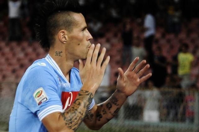 Marek hamsik ssc neapol ilustracne foto