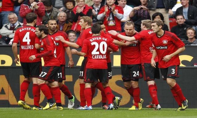 Leverkusen radost yeaah reuters3