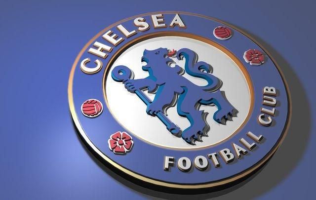 Chelsea fc logo ilustracne futbal