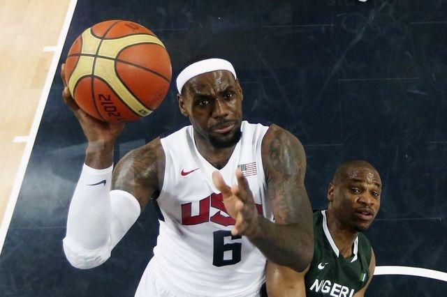 Oh 2012 londyn lebron usa nigeria basketbal reuters