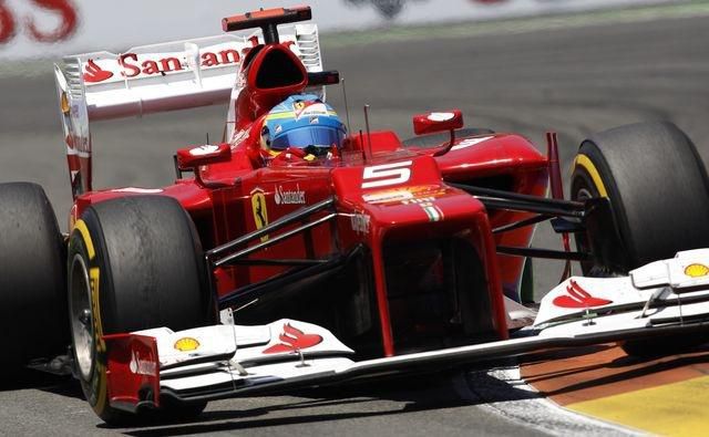 Fernando alonso ferrari spanielsko vc europy