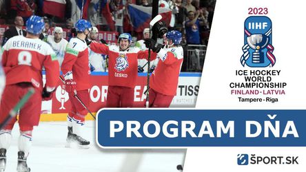 MS v hokeji 2023: Program dňa - sobota 20. máj