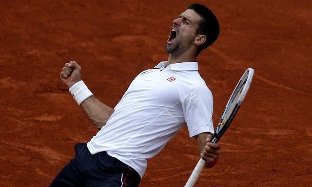 Novak djokovic roland garros 2012 stvrtfinale yeaaah jun2012