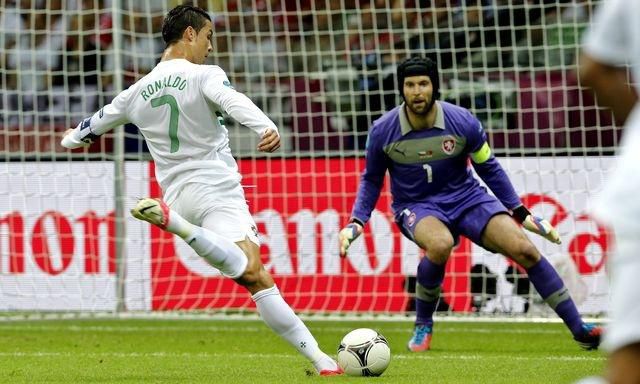 Ronaldo portugalsko vs cech cesko euro2012 stvrtfinale