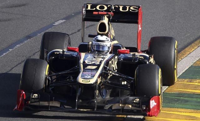 Lotus raikkonen melbourne mar12