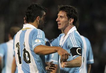 V juhoamerickej kval. MS 2014 s dvoma gólmi Messi aj Falcao