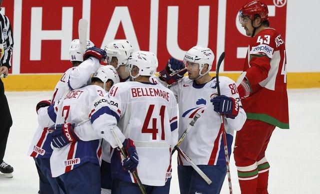 Francuzsko bielorusko ms hokej 2012 reuters