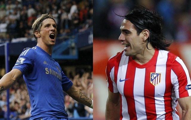 Torres falcao chelsea versus atletico