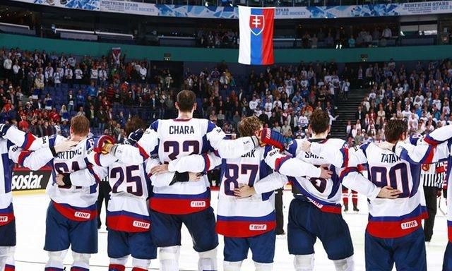 Slovensko hraci hymna vs kanada stvrtfinale ms2012 iihf com