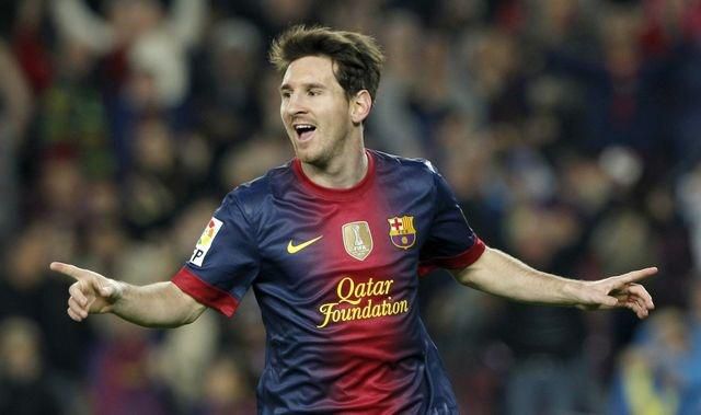 Lionel messi fc barcelona v zaragoze2 reuters