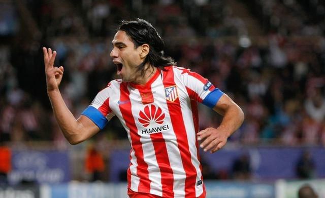 Radamel falcao atletico madrid superpohar 2012 hetrik