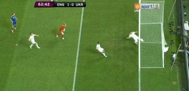 Anglicko ukrajina gol me futbal 2012