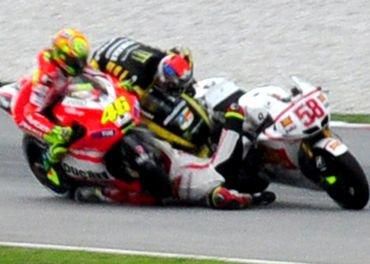 Simoncelli marco nehoda preteky malajzia