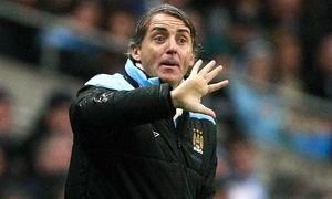 Mancini man city reakcia vs man utd jan2012
