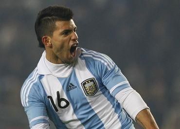 Sergio agueri argentina dava gol
