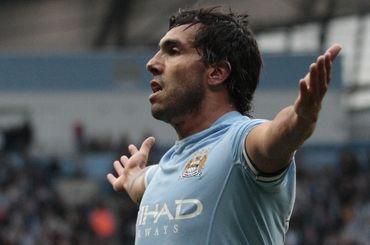 Tevez carlos manchester city rozpazene jul2011