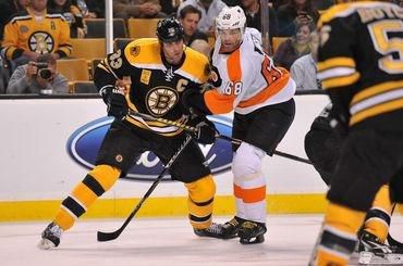 Chara boston vs jagr philadelphia okt2011 nhl com