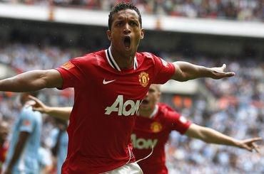 Nani man utd goool vs man city community shield 2011 aug2011