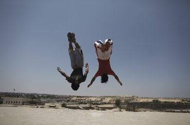 Parkour ilustracne foto