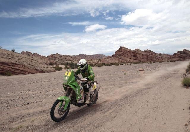 Rallydakar stvrtaetapa anders ullevalseter