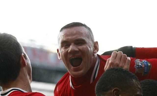 Rooney wayne manutd gol jan12